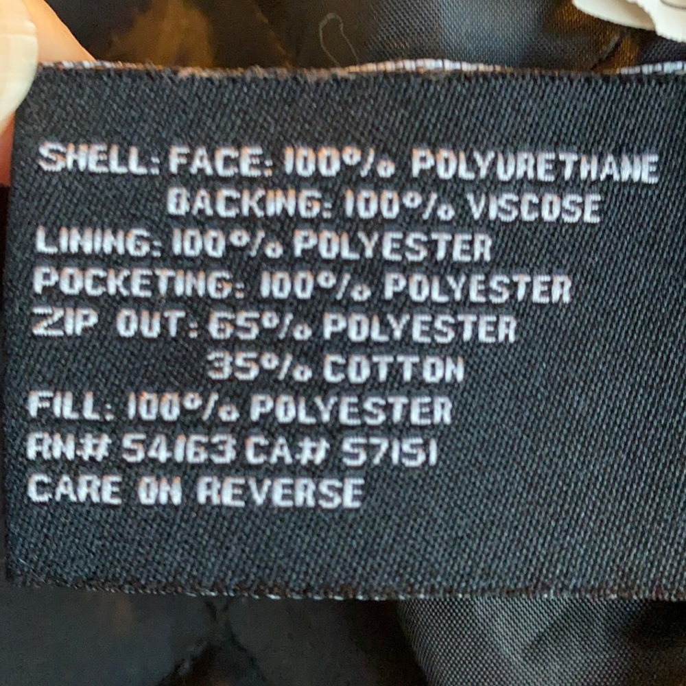 Black Rivet leather jacket - Picture 7 of 7